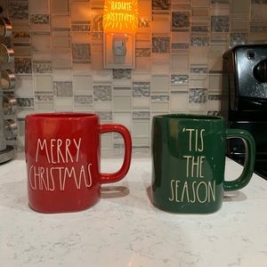 Rae Dunn Christmas Mugs